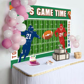 Lofaris Rugby Field Sports Its A Game Time Birthday Backdrop
